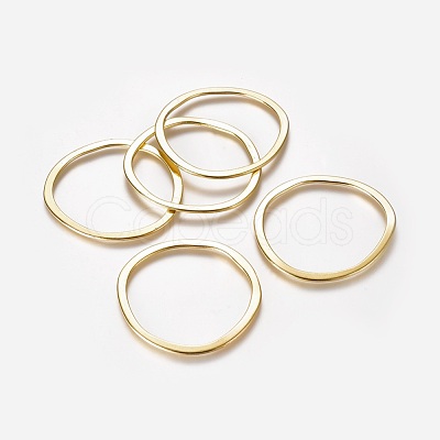 Tibetan Style Alloy Linking Rings X-TIBEB-EA13479Y-AG-LF-1