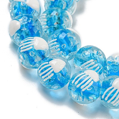 Handmade Lampwork Beads LAMP-N025-04A-1