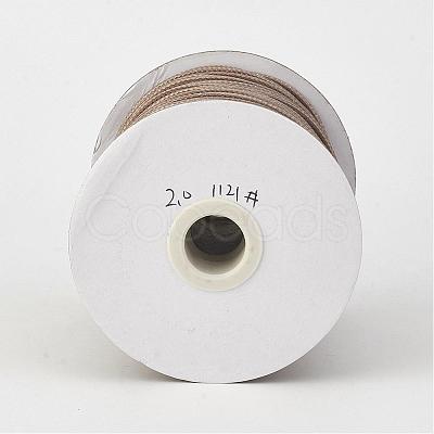 Eco-Friendly Korean Waxed Polyester Cord YC-P002-1mm-1121-1