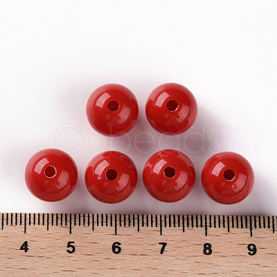 Opaque Acrylic Beads MACR-S370-C12mm-A14-1