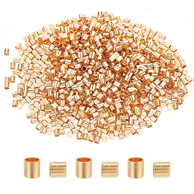 ARRICRAFT Brass Crimp Beads KK-AR0003-79-1