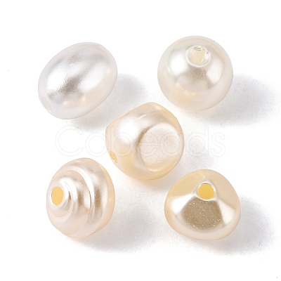 5 Styles Imitation Pearl Acrylic Beads OACR-YW0001-27-1