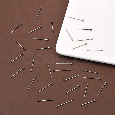 Tarnish Resistant 304 Stainless Steel Ball Head pins STAS-R015-20mm-1