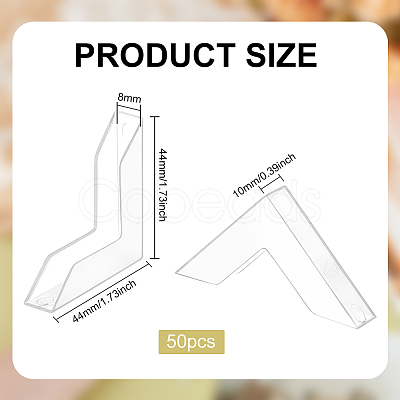 PP & PE L-shaped Triangle Corner Protector FIND-WH0018-21A-1