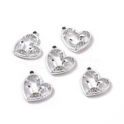 Alloy Pendants ALRI-H004-53P-1