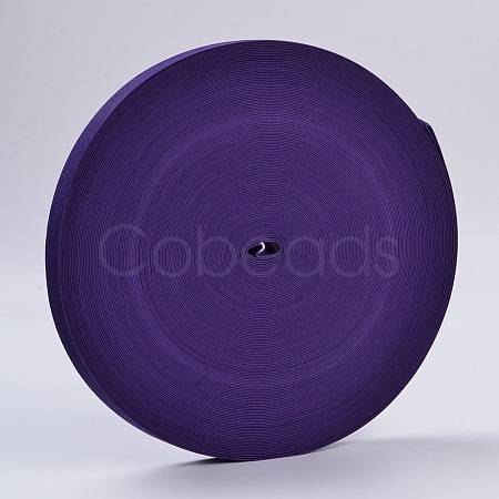 Colored Flat Elastic Rubber Band EC-WH0002-07-1