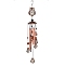 Iron Wind Chime, for Home Garden Hanging Decorations, Owl, 900mm