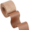 2M PVC Imitation Leather Ribbons, for Clothes, Bag Making, Coconut Brown, 50mm, about 2.19 Yards(2m)/Roll