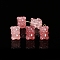 Natural Strawberry Quartz Carved Beads, Bear, 15x12mm