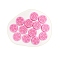 Silicone Beads, Chewing Beads For Teethers, DIY Nursing Necklaces Making, Pink, 26mm