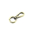 Zinc Alloy Swivel Clasps, Brushed Antique Bronze, 56mm