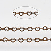 Soldered Brass Heart Chains CHC-T008-03R-2