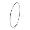 Non-Tarnish 304 Stainless Steel Simple Plain Bangle for Women BJEW-F461-01I-P-3