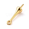 Brass Cup Peg Bails KK-WH0047-17-3