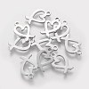 201 Stainless Steel Charms STAS-Q201-T492-1