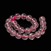 Natural Rose Quartz Beads Strands G-C076-8mm-3-2