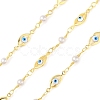 Enamel Lip Link Chains CHC-C006-02G-04-3