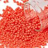 12/0 Grade A Baking Paint Glass Seed Spacer Beads X-SEED-Q009-FJX19-1