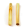 Brass Tube Beads KK-D040-03G-3