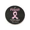 Breast Cancer Pink Awareness Ribbon Style 201 Stainless Steel Pendants STAS-J041-03B-1