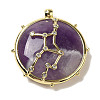 Constellation Natural Amethyst Pendants G-A300-E08-1