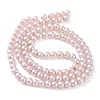 Baking Painted Pearlized Glass Pearl Round Bead Strands HY-Q003-6mm-47-01-3