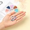 1280Pcs 8 Colors Handmade Polymer Clay Beads CLAY-YW0001-15D-8