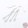 925 Sterling Silver Earring Hooks Findings STER-I014-29S-1