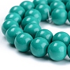Dyed Natural Mashan Jade Beads Strands DJDA-E266-6mm-01-3