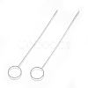 304 Stainless Steel Stud Earrings EJEW-L230-07-3