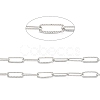 304 Stainless Steel Paperclip Chains CHS-O011-02P-2