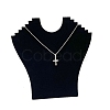 Velvet Necklace Displays NDIS-WH0010-05-1