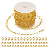 DIY Chain Bracelet Necklace Making Kit CHC-TA0001-07G-2