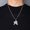 201 Stainless Steel Necklace NJEW-Q336-01K-P-2
