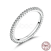 Rhodium Plated 925 Sterling Silver Finger Rings RJEW-FF0008-008P-16mm-1