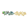 Chinese Style Alloy Enamel Chandelier Components Links X-ENAM-E329-63D-G-3