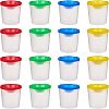 Children's No Spill Plastic Paint Cups AJEW-NB0001-73-1