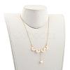 Natural Cultured Freshwater Pearl Pendant Necklace NJEW-JN02987-4