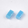 2-Hole Opaque Glass Seed Beads SEED-S023-27B-02-2