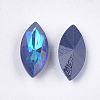 Pointed Back Resin Rhinestone Cabochons CRES-S381-7x15mm-C03-2