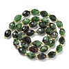 Natural Ruby in Zoisite Beads Strands G-N342-41-3