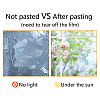 16 Sheets Waterproof PVC Colored Laser Stained Window Film Static Stickers DIY-WH0314-084-8