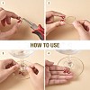 DIY Fashion Wine Glass Charm Making Kits DIY-SZ0008-87-3