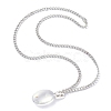 Dandelion Seed Wish Necklace for Teen Girl Women Gift NJEW-Z014-05P-2