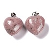 Natural Rhodonite Pendants G-I311-A02-2