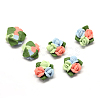 Handmade Porcelain Cabochons PORC-S1003-10B-1