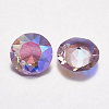 Faceted Glass Rhinestone Charms RGLA-F051-10mm-001PS-2