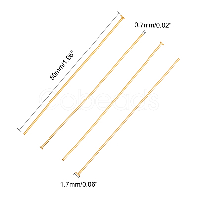 304 Stainless Steel Flat Head Pins STAS-L221-48G-1