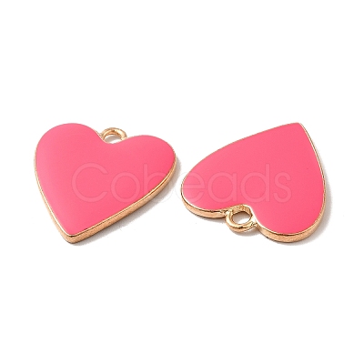 Alloy Enamel Pendants ENAM-Q448-04LG-1