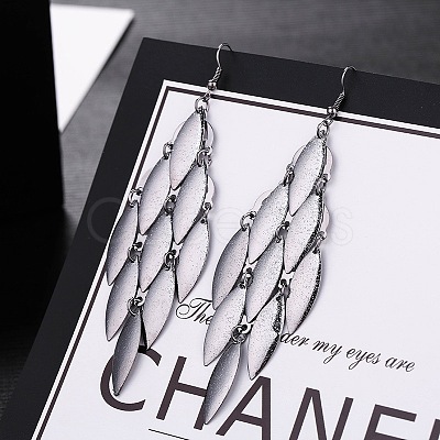 Fashionable Alloy Tassel Earrings LE0985-10-1